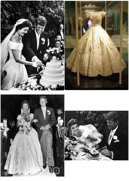 Jacqueline Kennedy wedding dress