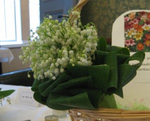 My lily of the valley bouquet