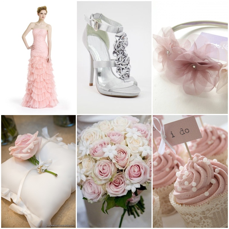 pastel pink wedding