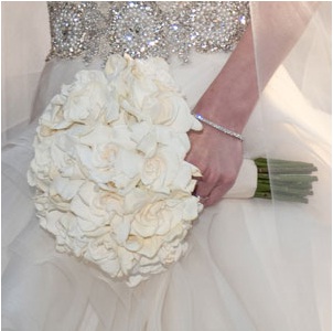 chelsea clinton wedding bouquet