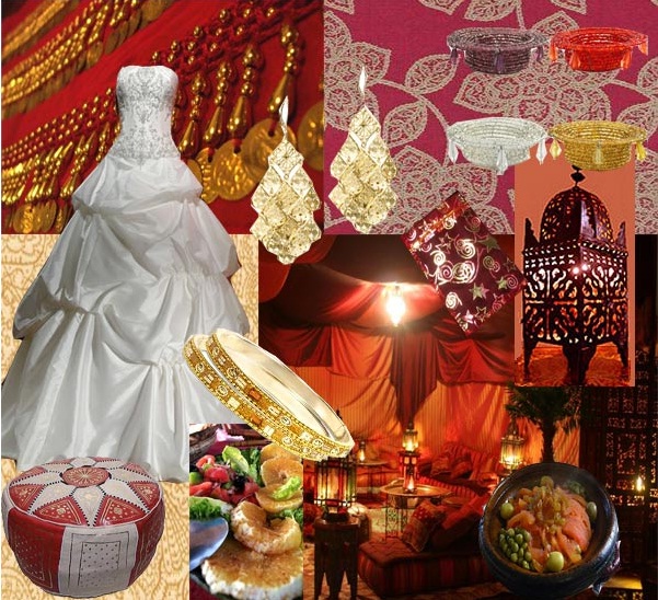 moroccan themed wedding ideas