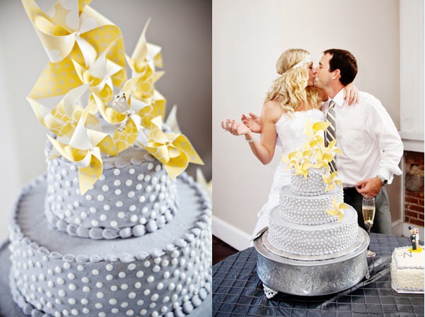 pinwheel wedding cakes 