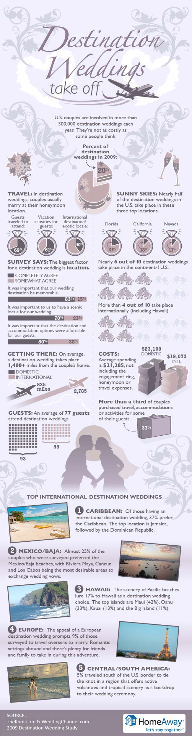 infographic destination wedding facts